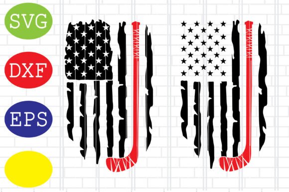 Hockey Flag Svg: Graphics for Crafts & Sales