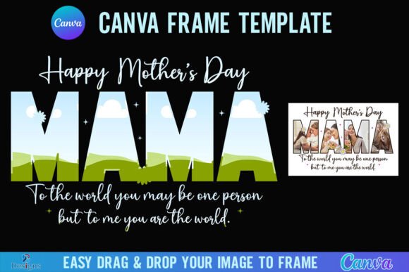 Mama Mother's Day Frame: Graphics for Crafts