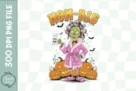 Mom-Bie Morning PNG: Fun Graphics for Crafts