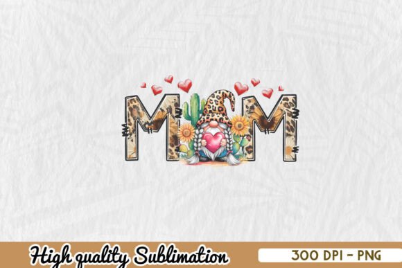 Mom Gnomes PNG for Crafts and Graphics