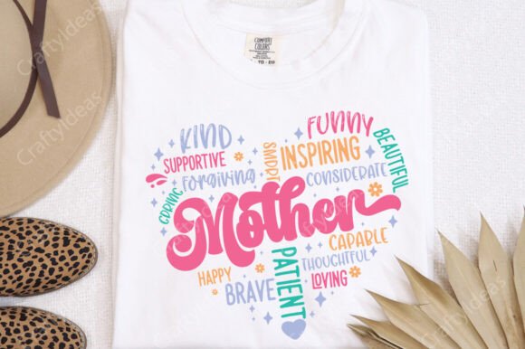 Mother Heart Png for Crafts and Graphics